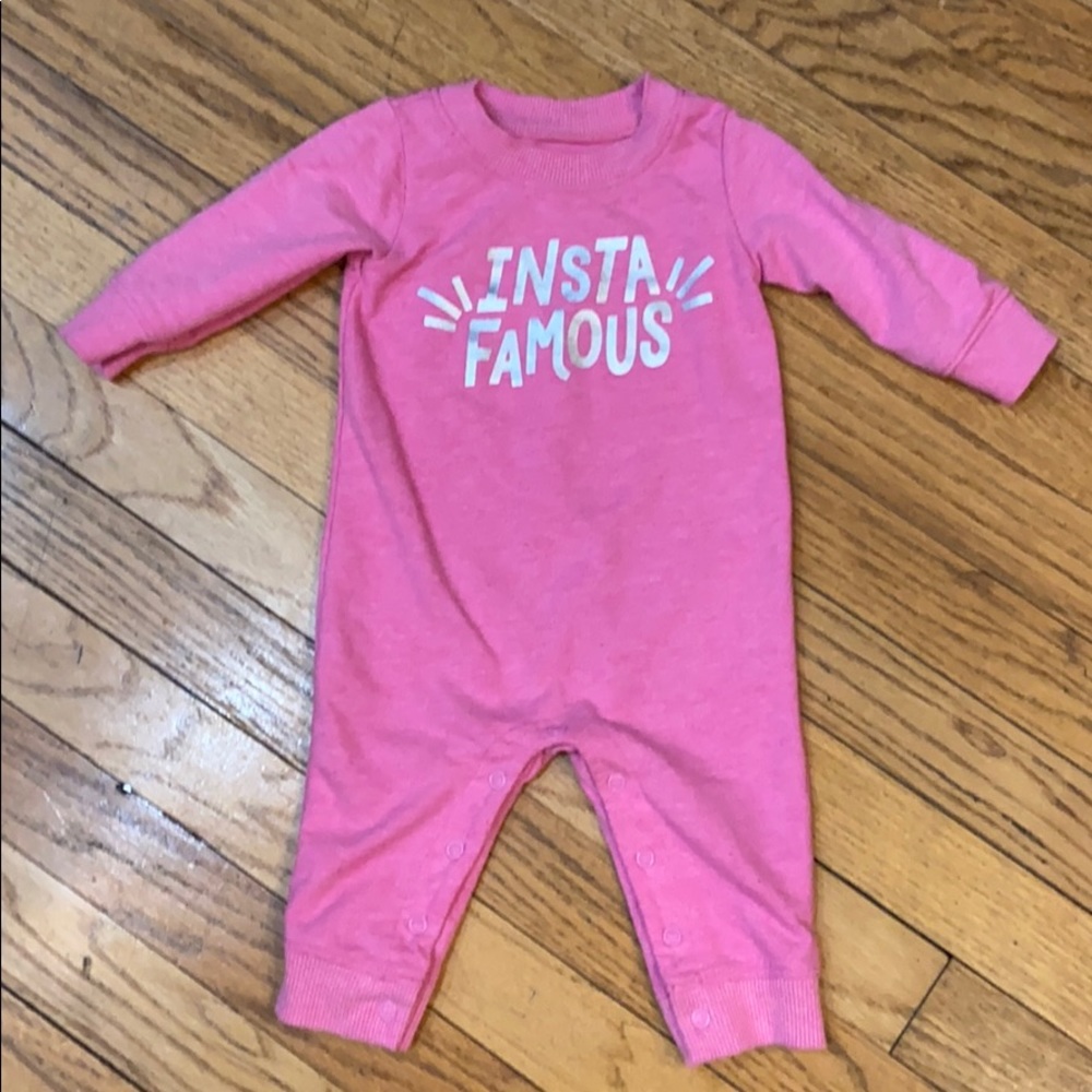 Soft onesie. Practically new (3-6 months).